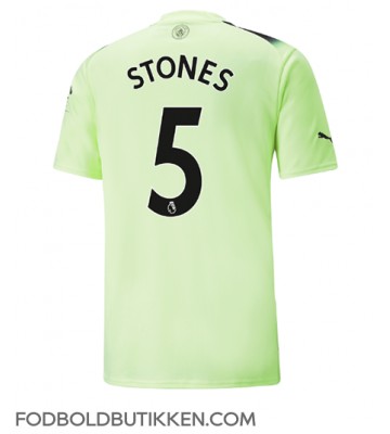 Manchester City John Stones #5 Tredjetrøje 2022-23 Kortærmet